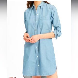 NWOT Everlane “The Jean Shirtdress”  SIZE 6
